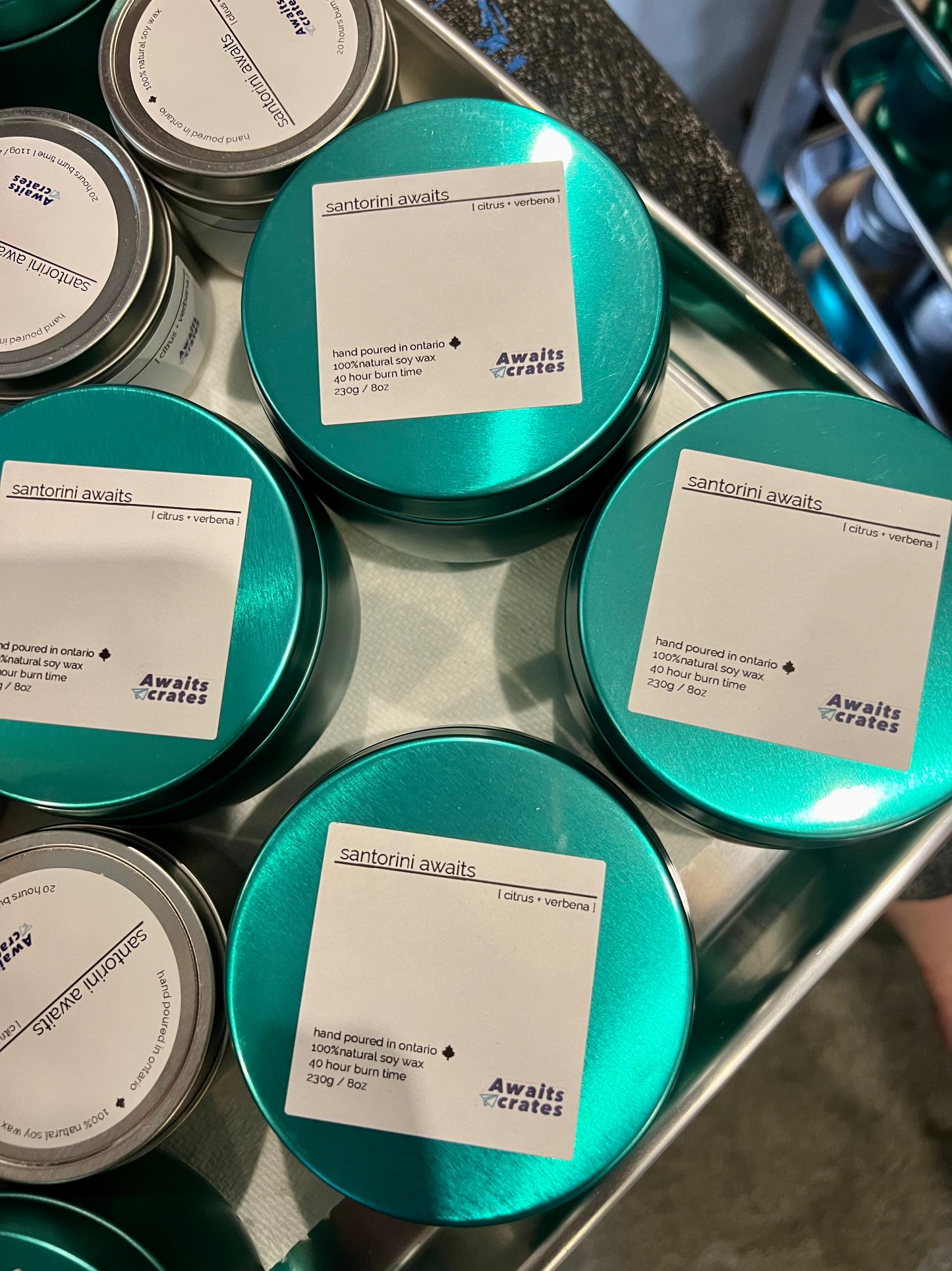 <transcy>Cancun attend une bougie à mèche en bois de soja de luxe</transcy>