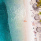 Curacao Awaits Luxury Soy Wood Wick Candle: peach + frangipani