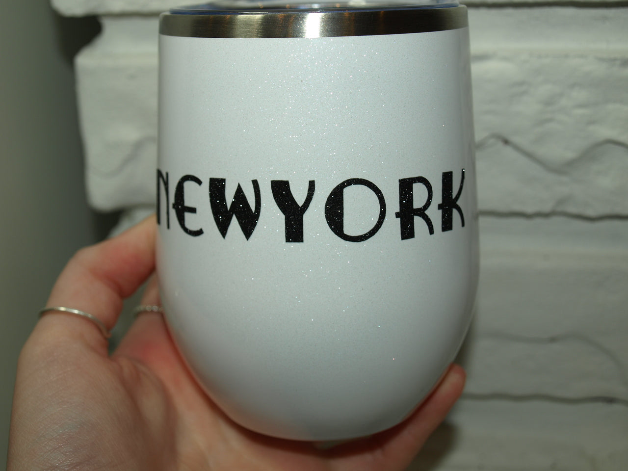 Cheers Awaits: Personalized Stainless Steel Wine Tumbler